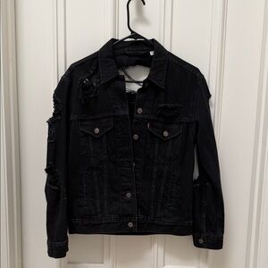 Levi’s Distressed Jean Jacket
